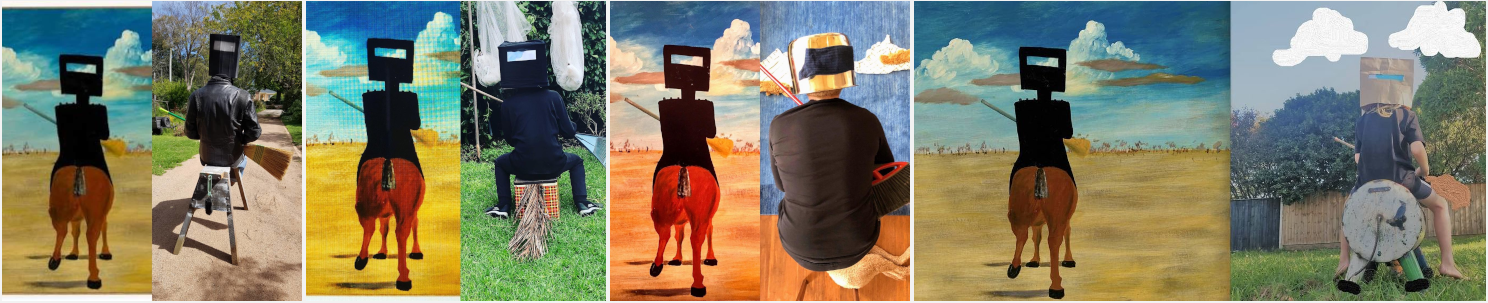 Reproduction Sidney Nolan Ned Kelly, 1946 National Gallery of Australia, Canberra. Gift of Sunday Reed, 1977